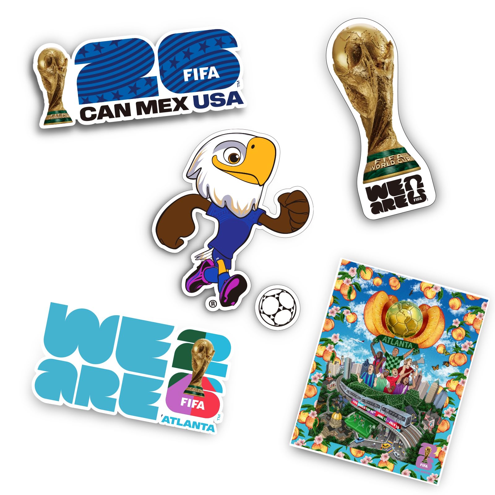 Amazon.com: MESUCA FIFA 2026 World Cup Fridge Magnet Strong Hold